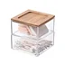 bathroom storage box with lid